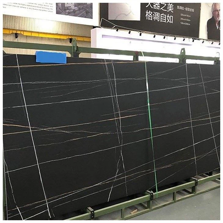 Black Sintered Stone Slab