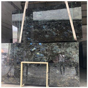 Labradorite bláar granítplötur