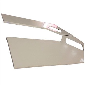 Hreint hvítt kvars borðplata