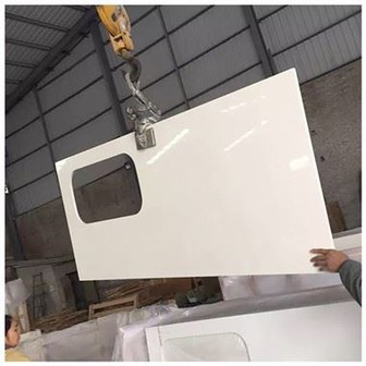 Hvítir kvars borðplötur með glitrandi