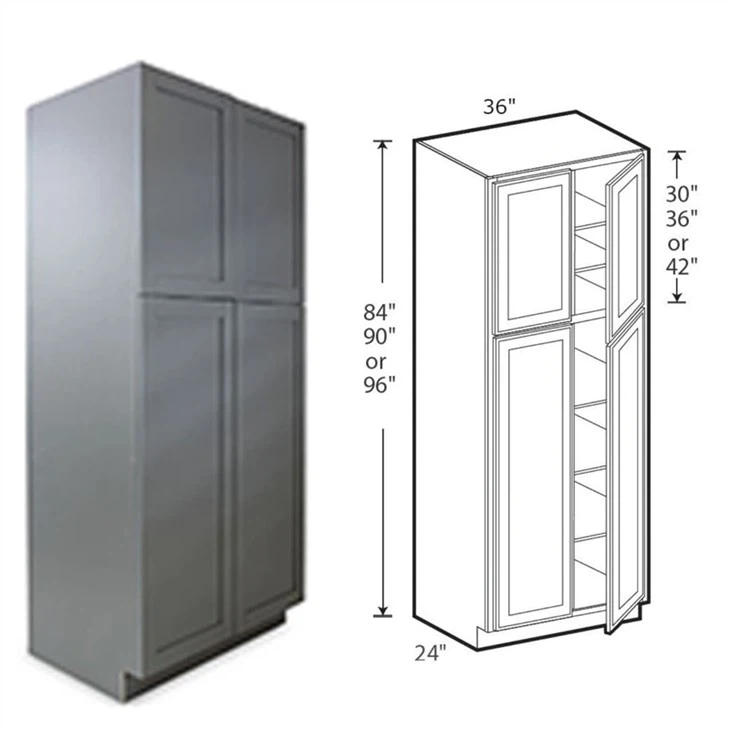 tall corner pantry cabinet