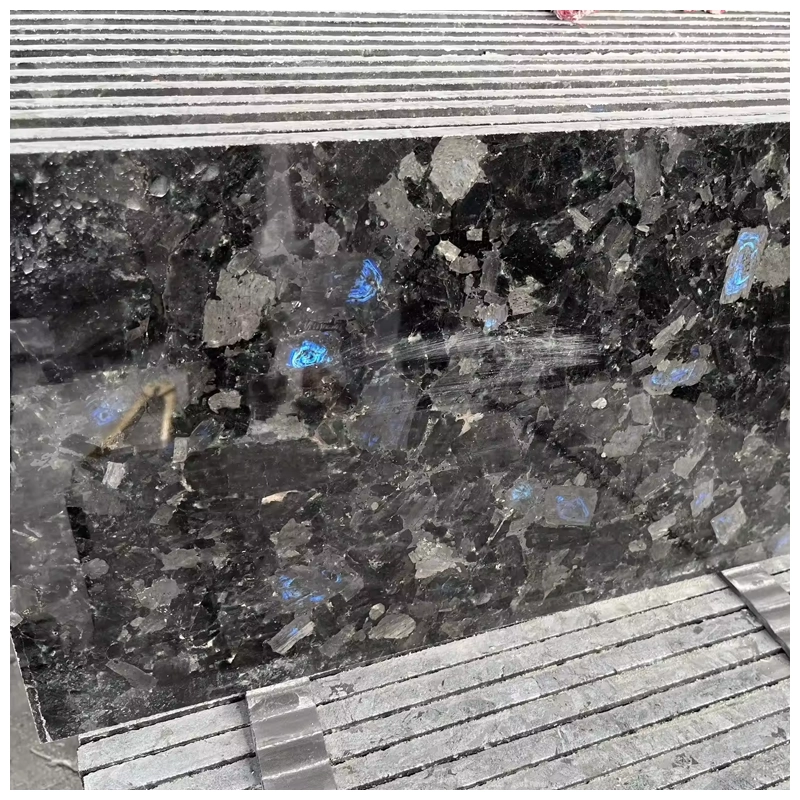 Volga Blue Granite Polished Tiles