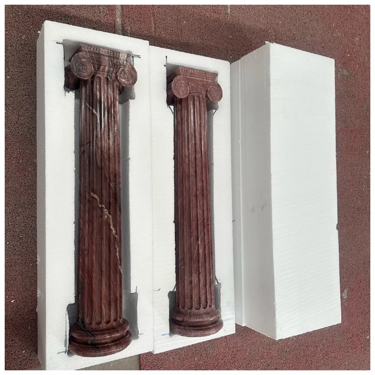 Revolution Wave Red Quartzite Mini Pillars