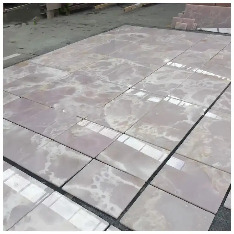 Light Rose Pink Onyx Tile