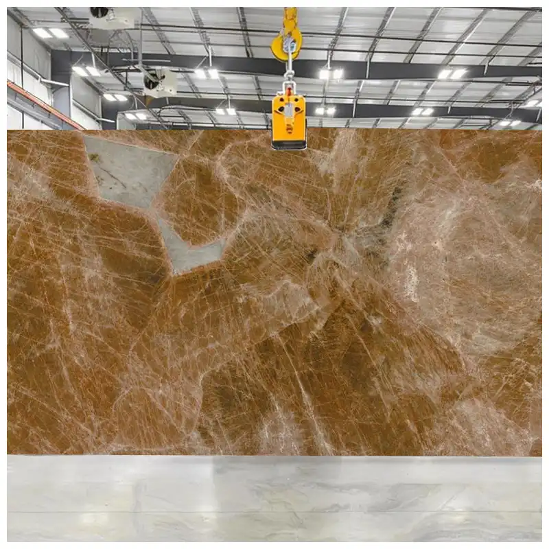 Patagonia Glace Brown Quartzite Slabs