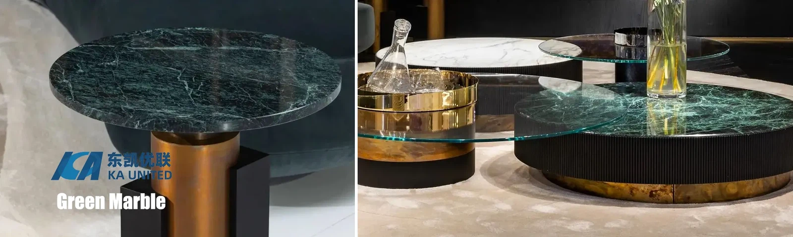 Natural Green Marble Table Designs KA UNITED Natural Green Marble Table Designs KA UNITED