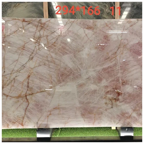 Cristallo Pink Quartzite Slab Cristallo Pink Quartzite Slab